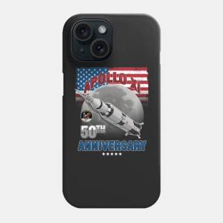 50th anniversary apollo 11 moon landing 1969 2019- Space Gift Phone Case