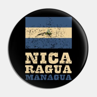 Flag of Nicaragua Pin