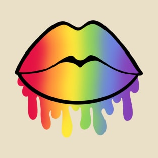 Rainbow Lips T-Shirt