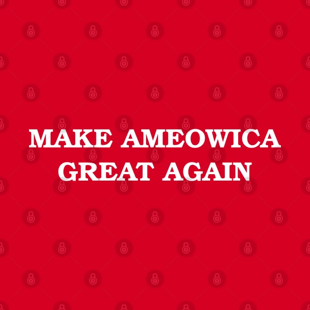 Make Ameowica Great Again 4th of July (White) by yoveon