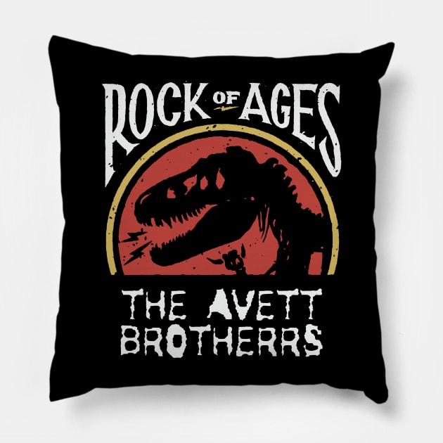 avett rock of ages Pillow by matilda cloud