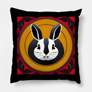 Easter Rabbit Patten Funny Pillow