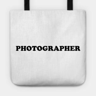 PHOTOGRAPHER Tote