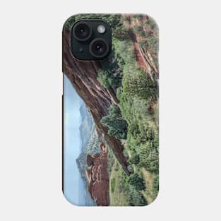 Red rocks park in Colorado USA Phone Case