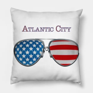 USA GLASSES ATLANTIC CITY Pillow