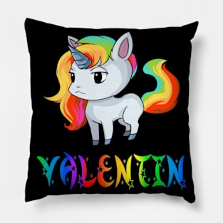 Valentin Unicorn Pillow