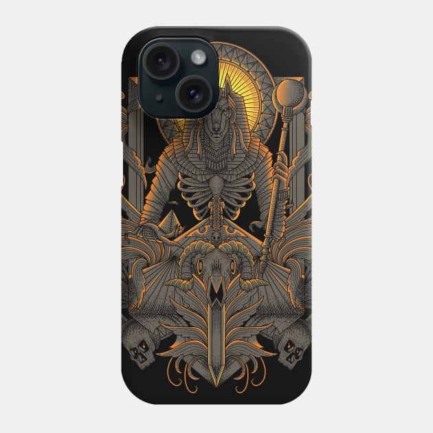 King of Desert Phone Case by Wanadhi