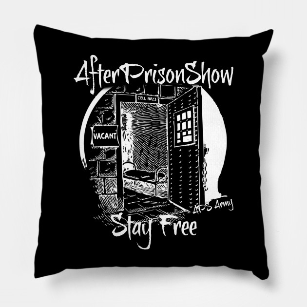 Afterprisonshow Stay Free White Logo Youtube Pillow Teepublic Joe guerrero, also known as afterprisonshow in the youtube community, is an american youtuber. teepublic