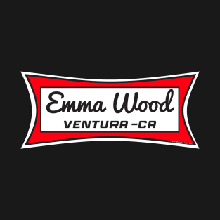 Emma Wood Ventura: California Surf Breaks T-Shirt
