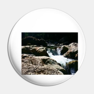 the waterfall in honduras creek ecopop landscape photograph Pin