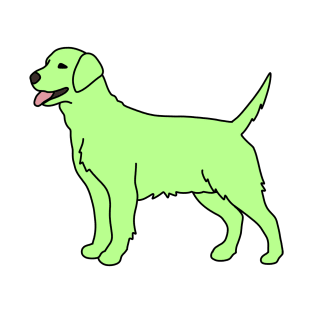 Key Lime Green Dog T-Shirt