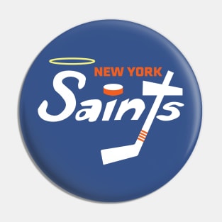 NY Saints Hockey Pin