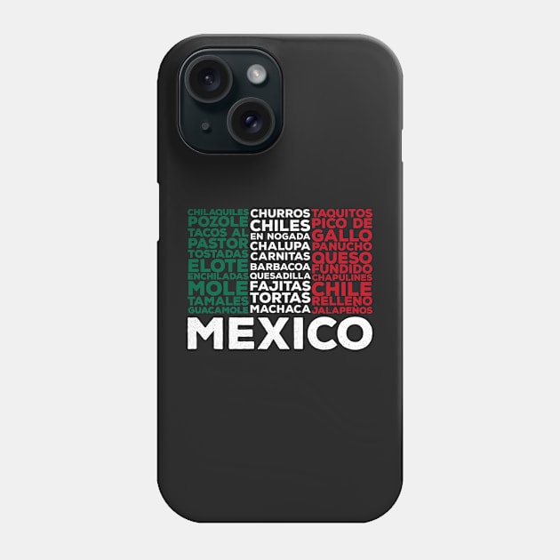 Mexican Food Mexico Flag Taco Love Phone Case by BraaiNinja