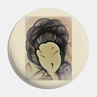 art deco sahara geisha by Jackie Smith , House of Harlequin Pin