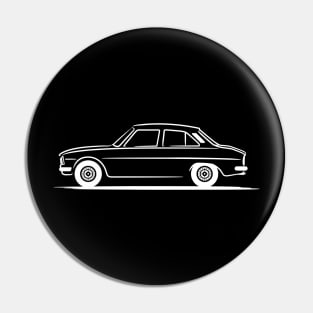 Peugeot 504 White Pin