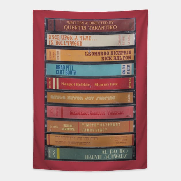 Once Upon A Time In Hollywood Tapestry by JordanBoltonDesign