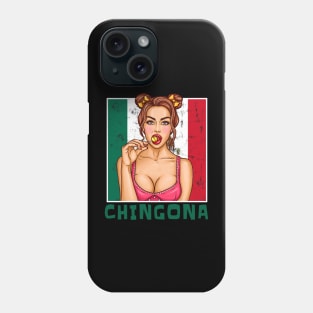 Proud Mexico Flag, Mexico gift heritage, Mexican girl Boy Friend Mexicano Chingona Phone Case