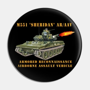 M551 Sheridan - Firing - AR-AAV Pin