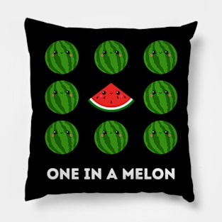 One in a melon Pillow