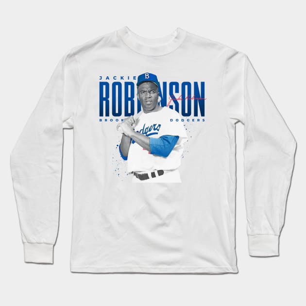 Juantamad Jackie Robinson Long Sleeve T-Shirt