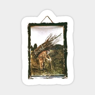 old man zepplin t-shirt Magnet