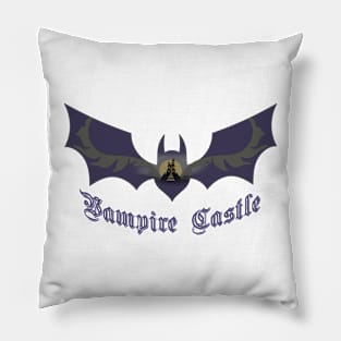 Vampire Castle- Happy Halloween Pillow