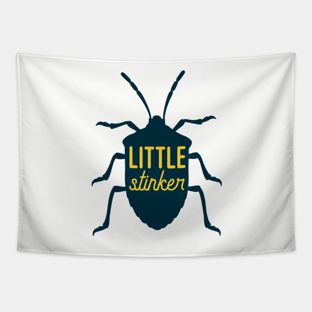 Little Stinker Tapestry by oddmatter