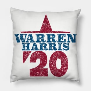 Elizabeth Warren and Kamala Harris on the one ticket? Pillow