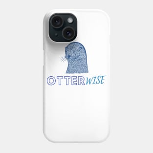 OtterWISE - Otherwise - blue colors Phone Case