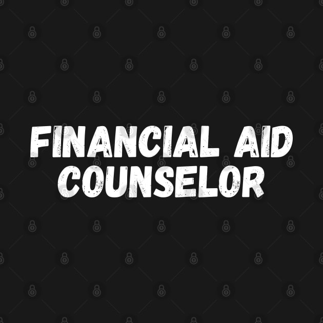 Financial aid counselor by Clinical Merch