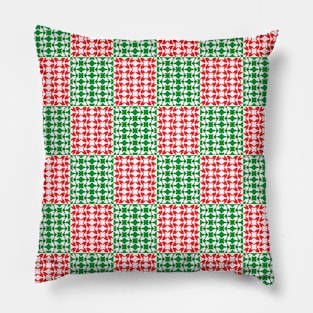 Geometric Xmas Pattern Pillow