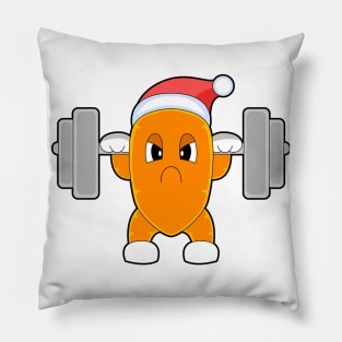 Carrot Christmas Bodybuilding Pillow