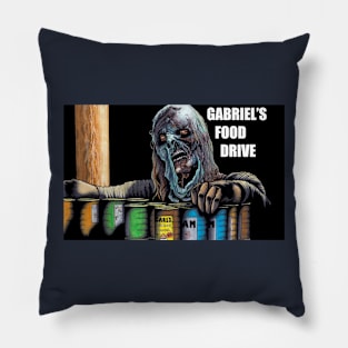 GABRIEL'S FOOD DRIVE Pillow