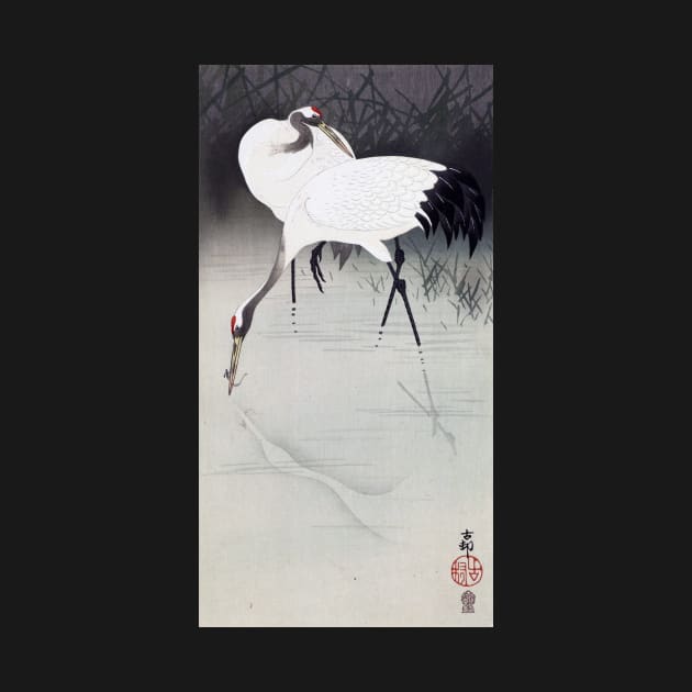 Crane by Ohara Koson by topower