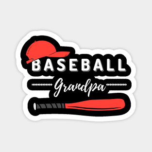 Baseball Grandpa Magnet