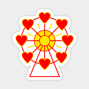 Sun Love 2 Magnet