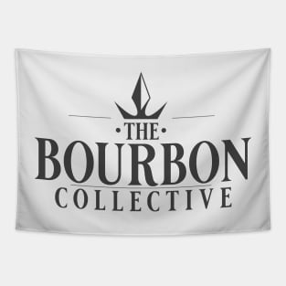 The Bourbon Collective Original Logo - Black Text Tapestry