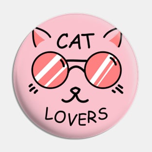 CAT pet lover Pin