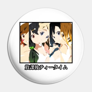 K-On! Character Images Pin