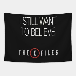 X-Files Still Want To Believe 2015 Tapestry