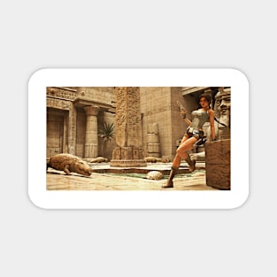 Tomb raider souvenir Magnet