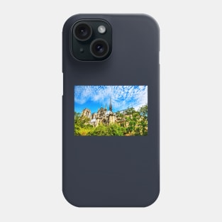 Notre Dame de Paris, Through The Trees Phone Case