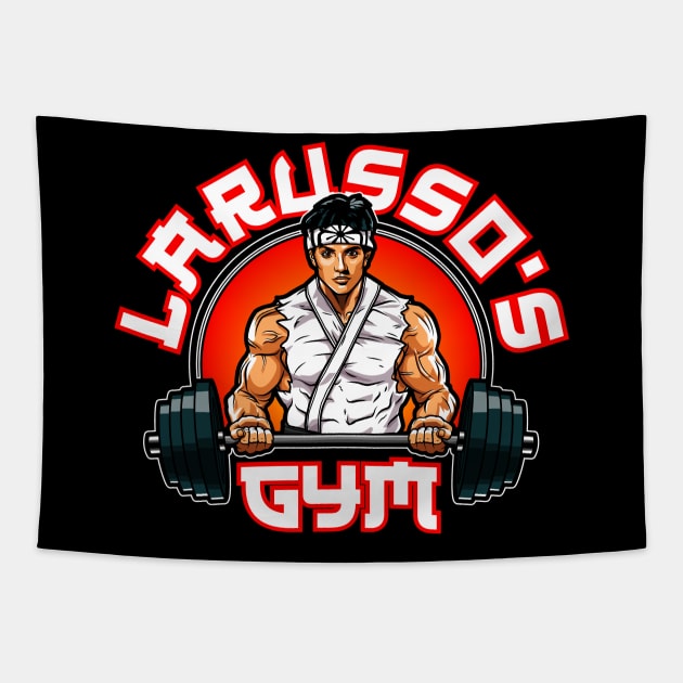 Larusso's Gym Tapestry by CoDDesigns