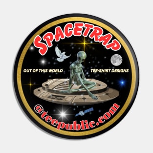 Spacetrap Logo of Our Favorite Martian Pin