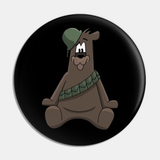 Army Bear Pin