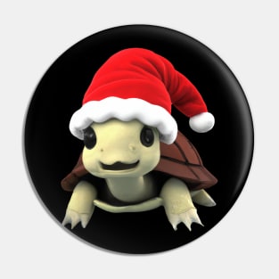 Christmas Turtle Pin