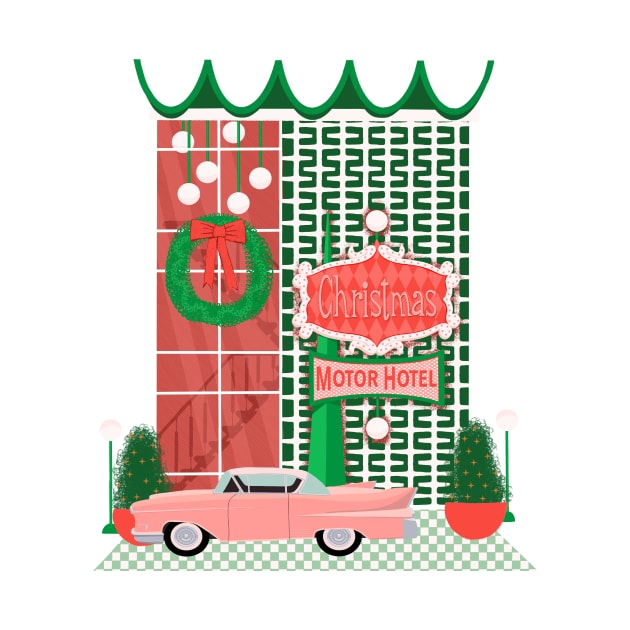 Christmas Motor Hotel by jenblove