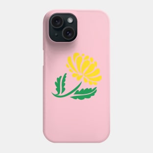 Alternate November Chrysanthemum symbol Phone Case