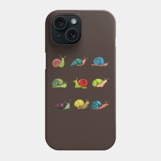 Snail Shells Colorful Collection Phone Case