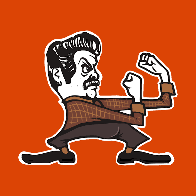 Fighting Swanson by FunSizedDesign